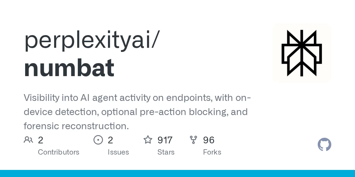 Perplexity 開源 AI 安全利器 Numbat:即時監控並封鎖 AI Agent 異常行為