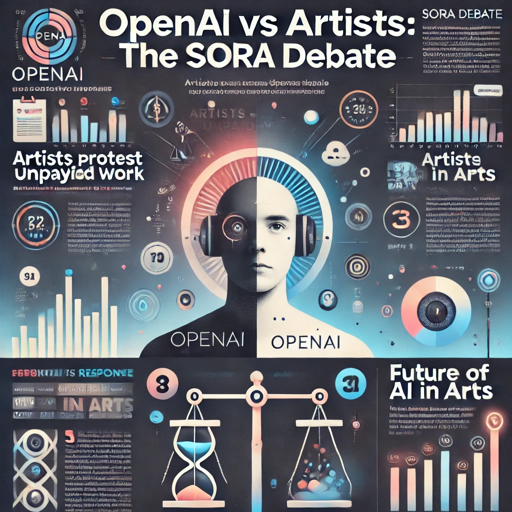 OpenAI 暫停 Sora 使用權限：藝術家反抗生成影片工具的抗議行動