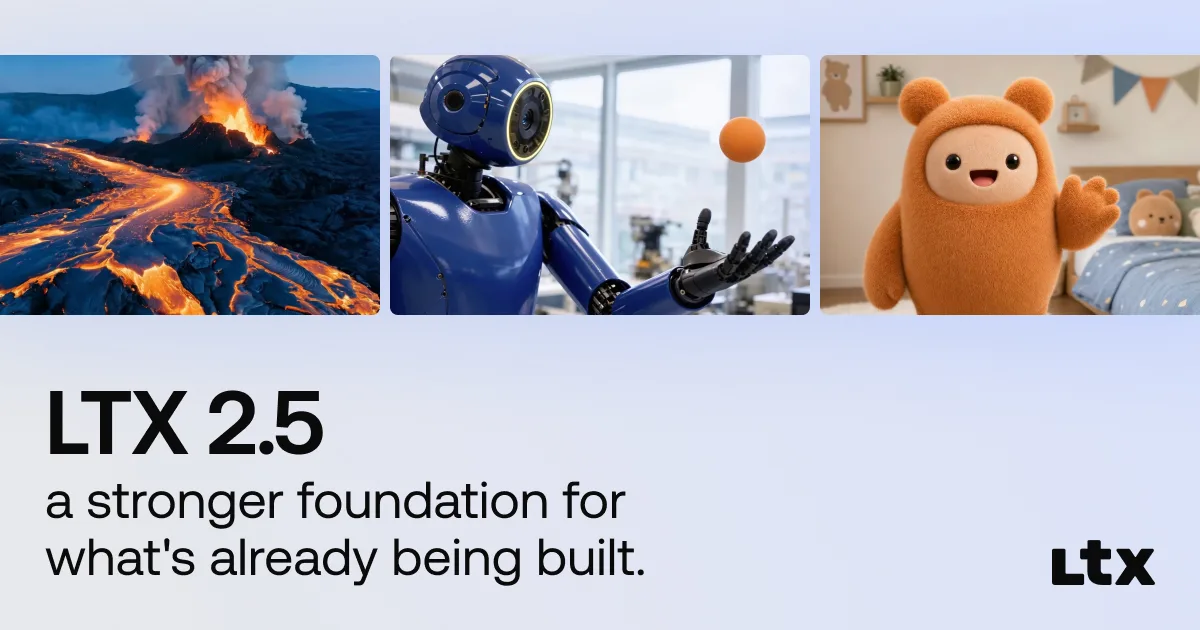LTX-2.5 AI 模型發布：強大的開源影片生成基礎，支援多鏡頭與自架部署